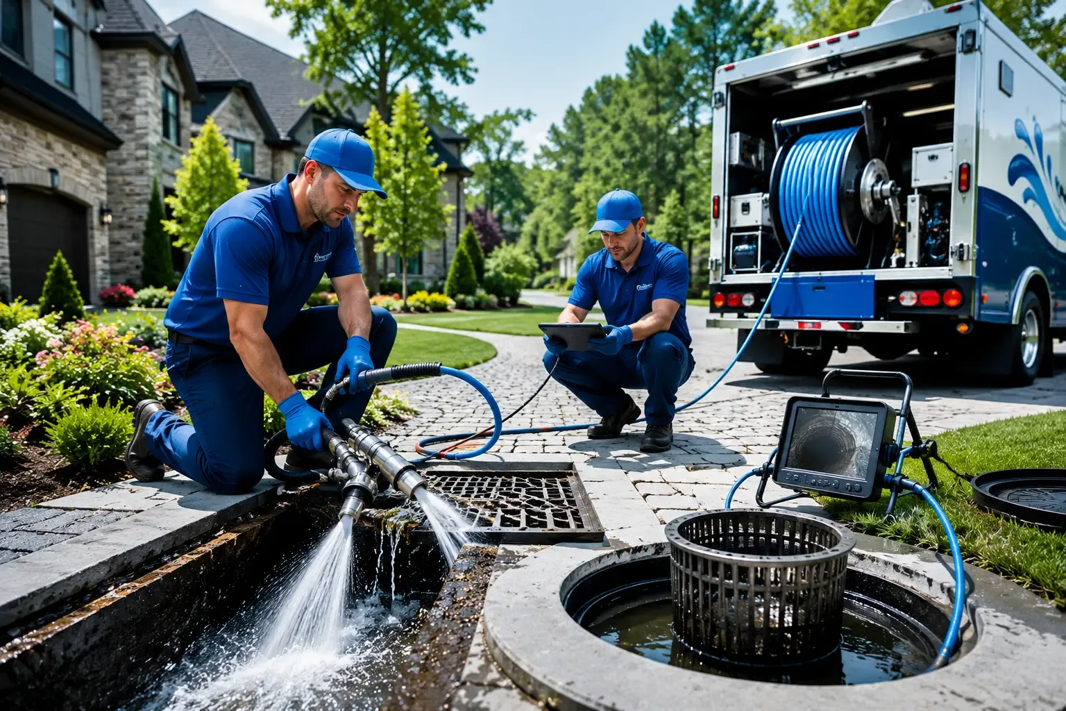 Local outdoor drain cleaning professionals in Mequon, WI