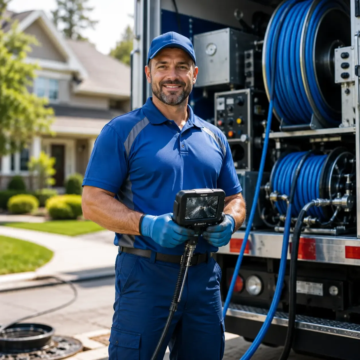 Local outdoor drain cleaning specialists in Mequon, WI